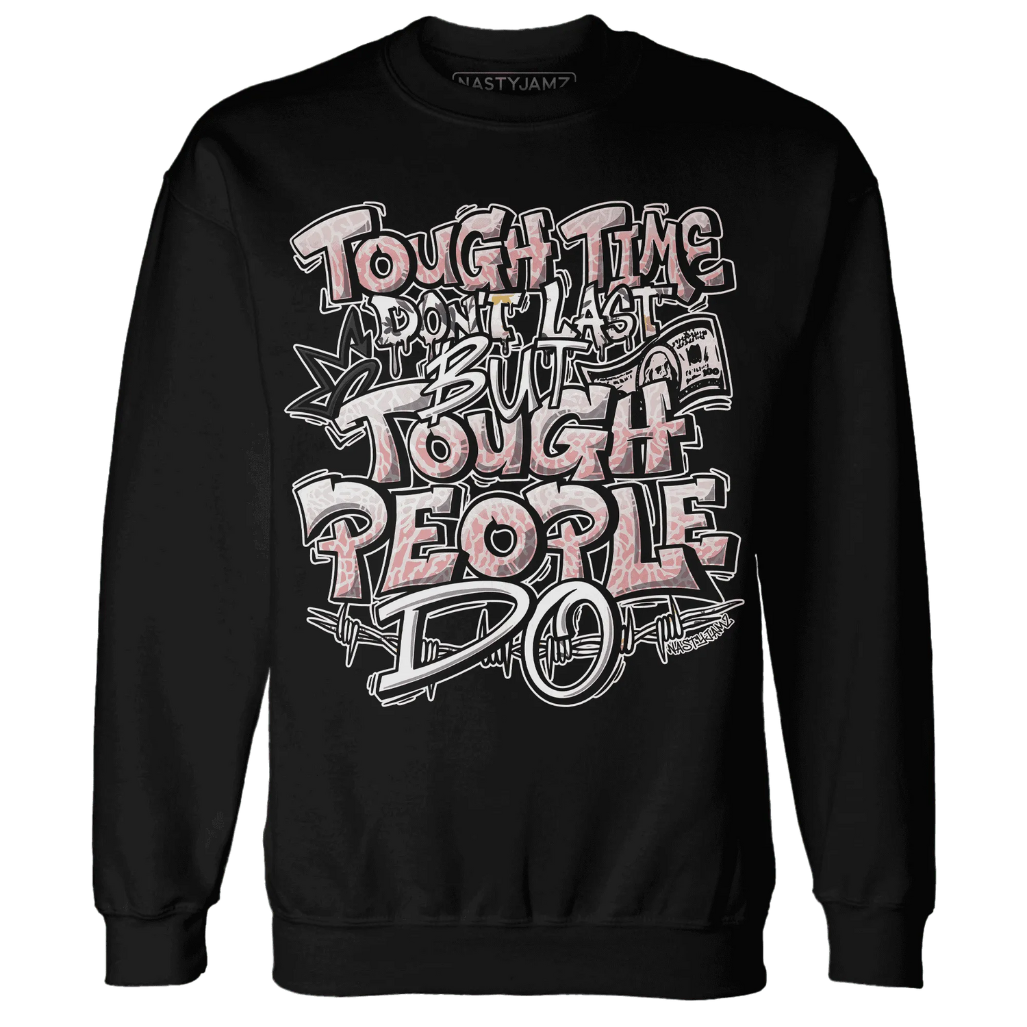 Red-Stardust-3s-Sweatshirt-Match-Tough-People-Never-Fall
