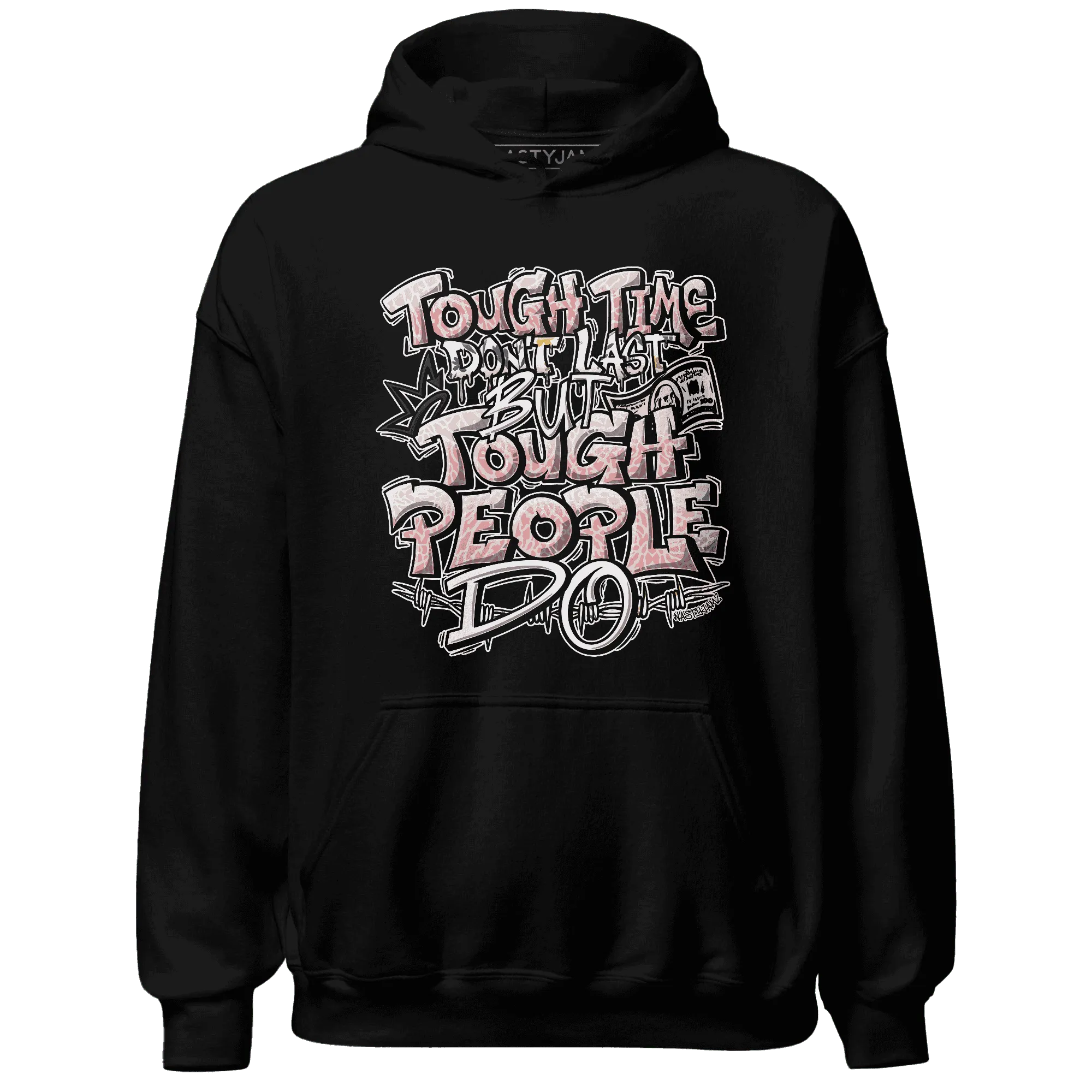 Red-Stardust-3s-Hoodie-Match-Tough-People-Never-Fall