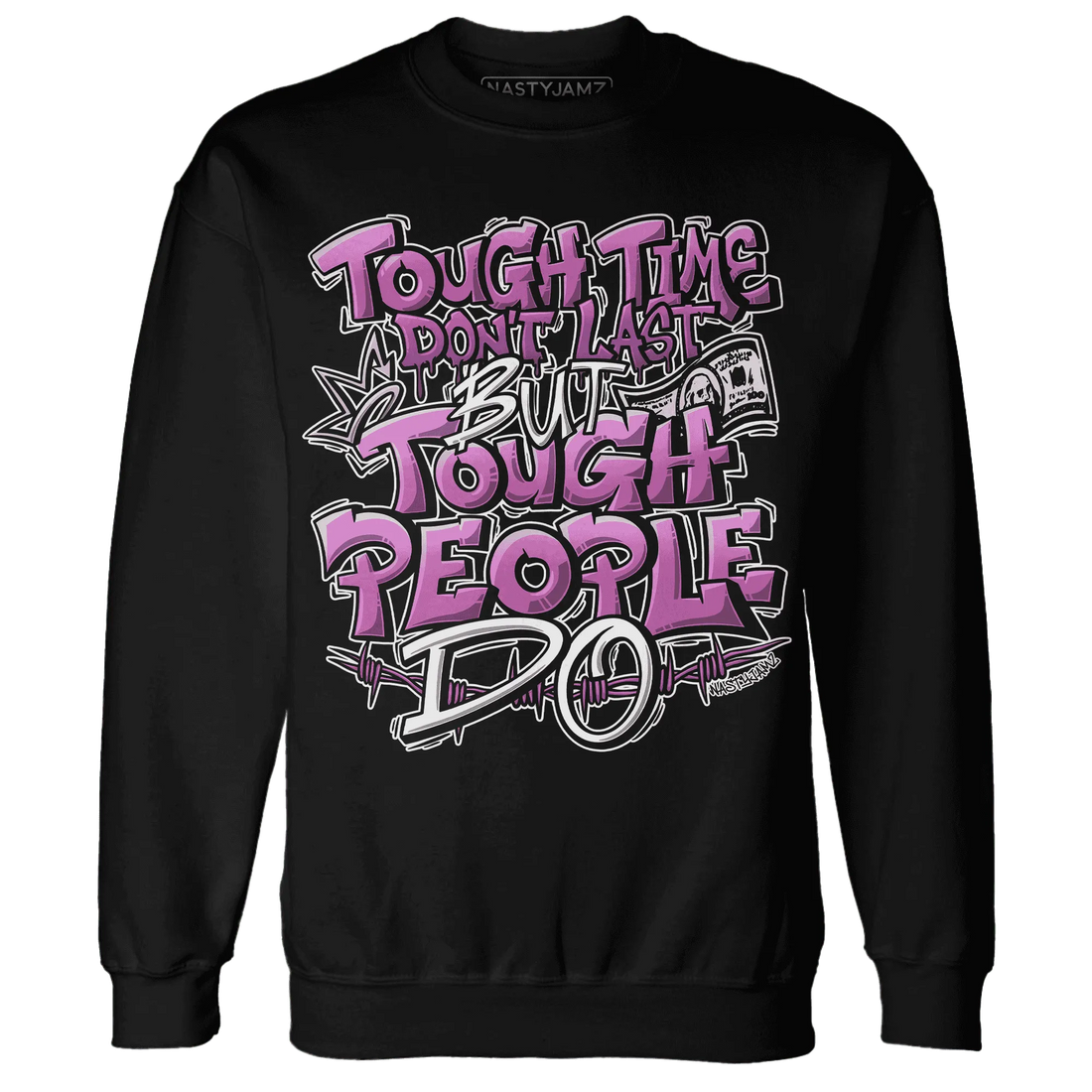 GS-Hyper-Violet-4s-Sweatshirt-Match-Tough-People-Never-Fall