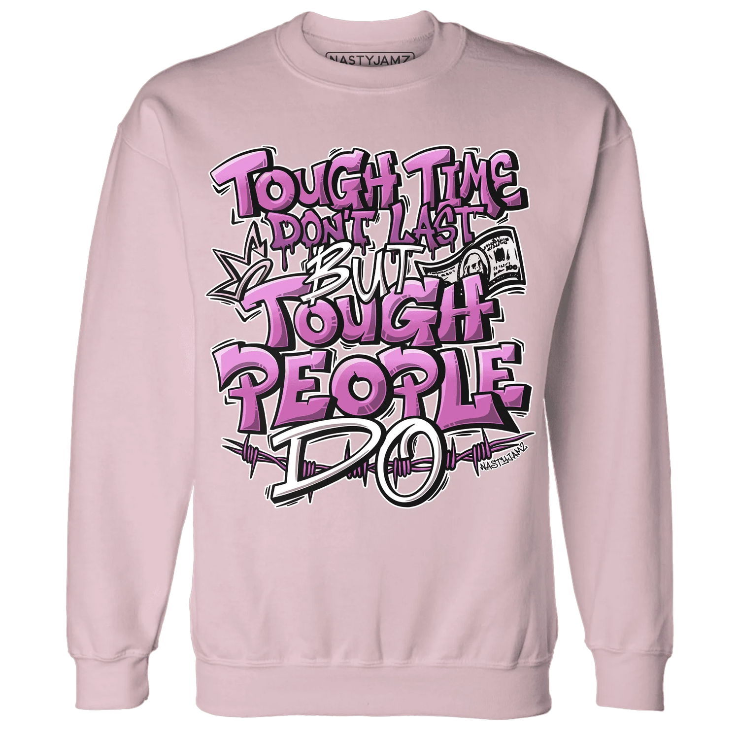 GS-Hyper-Violet-4s-Sweatshirt-Match-Tough-People-Never-Fall