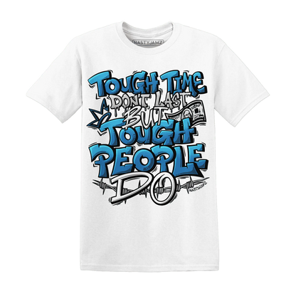 Industrial-Blue-4s-T-Shirt-Match-Tough-People-Never-Fall