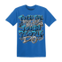 Industrial-Blue-4s-T-Shirt-Match-Tough-People-Never-Fall