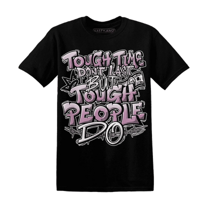 Orchid-Neutral-Grey-Black-White-4s-NastyJamz-T-Shirt-Match-Tough-People-Never-Fall