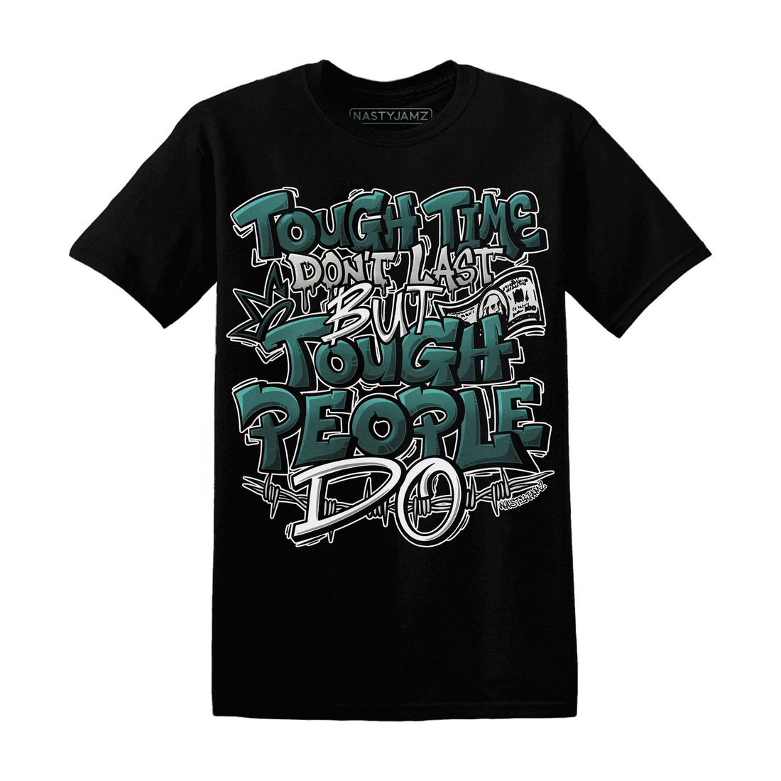 Oxidized-Green-4s-T-Shirt-Match-Tough-People-Never-Fall