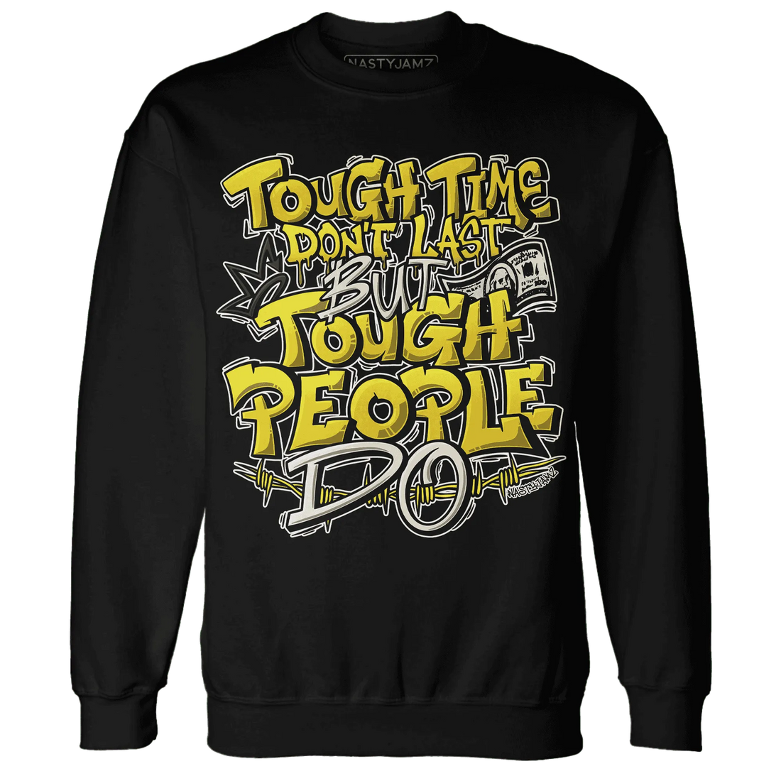 Vivid-Sulfur-4s-Sweatshirt-Match-Tough-People-Never-Fall