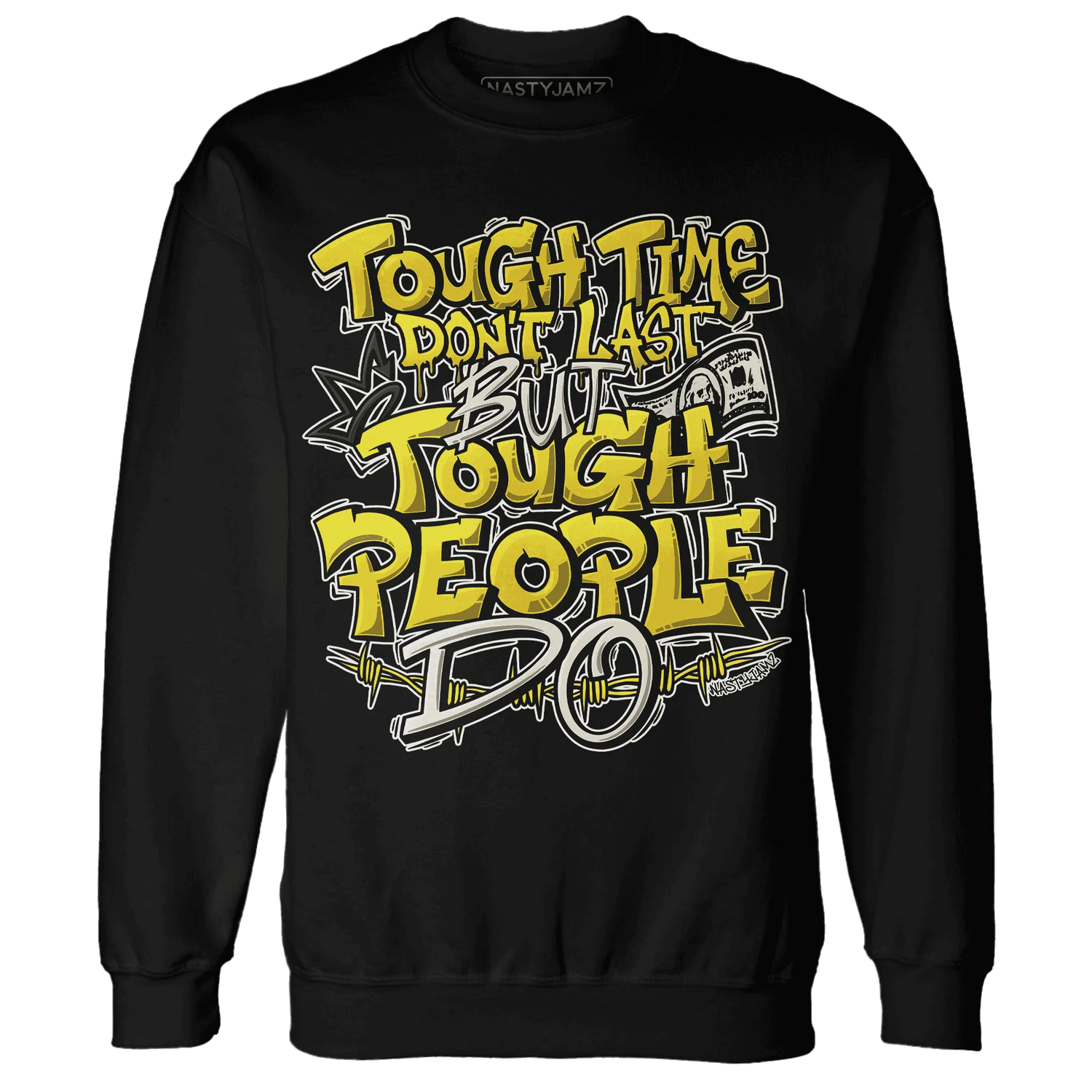 Vivid-Sulfur-4s-Sweatshirt-Match-Tough-People-Never-Fall