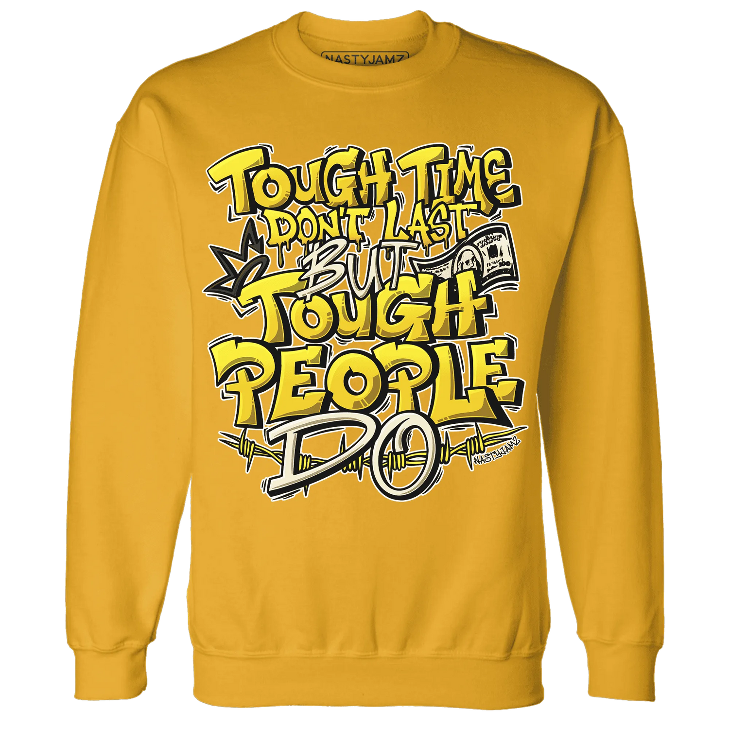 Vivid-Sulfur-4s-Sweatshirt-Match-Tough-People-Never-Fall