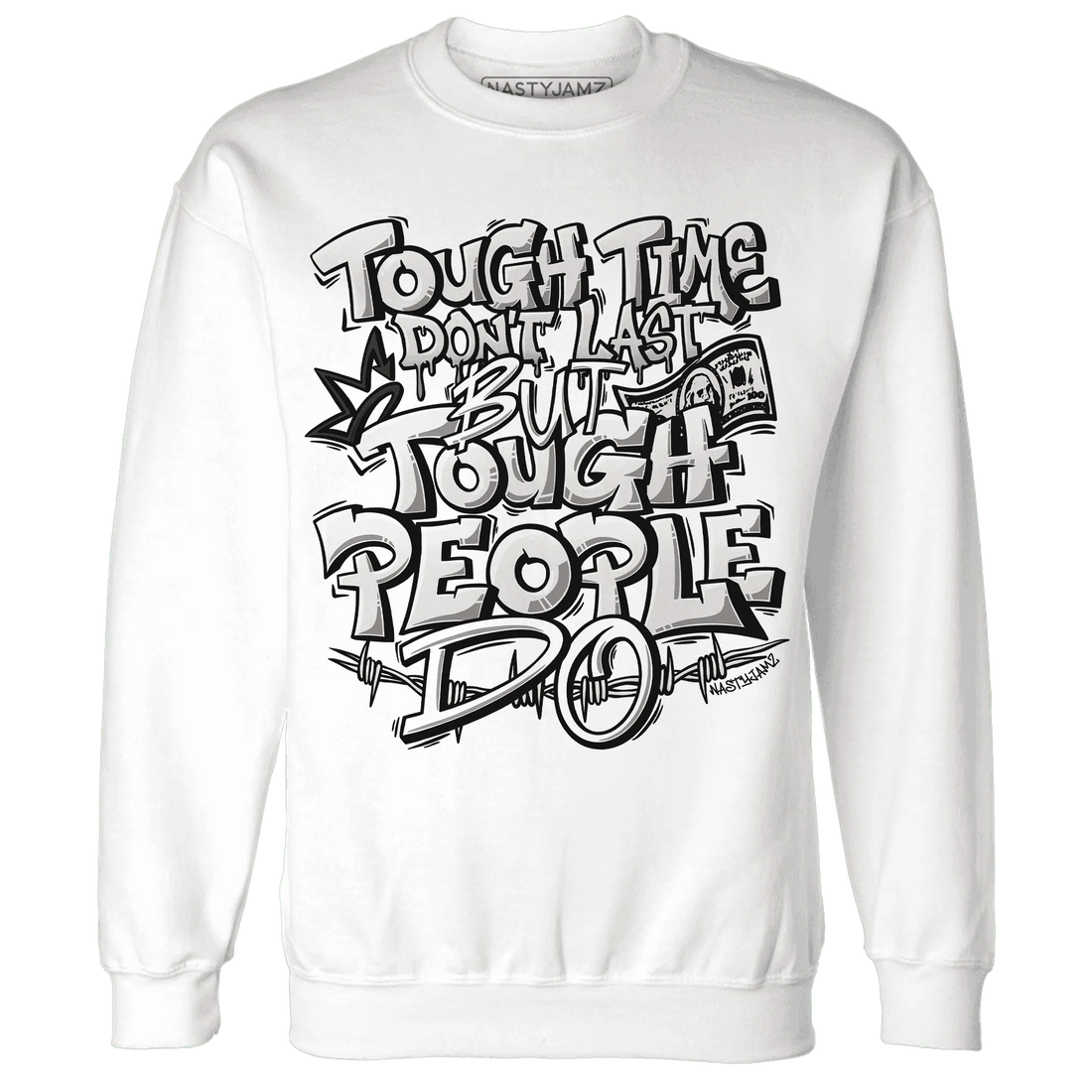 SE-Sail-5s-Sweatshirt-Match-Tough-People-Never-Fall