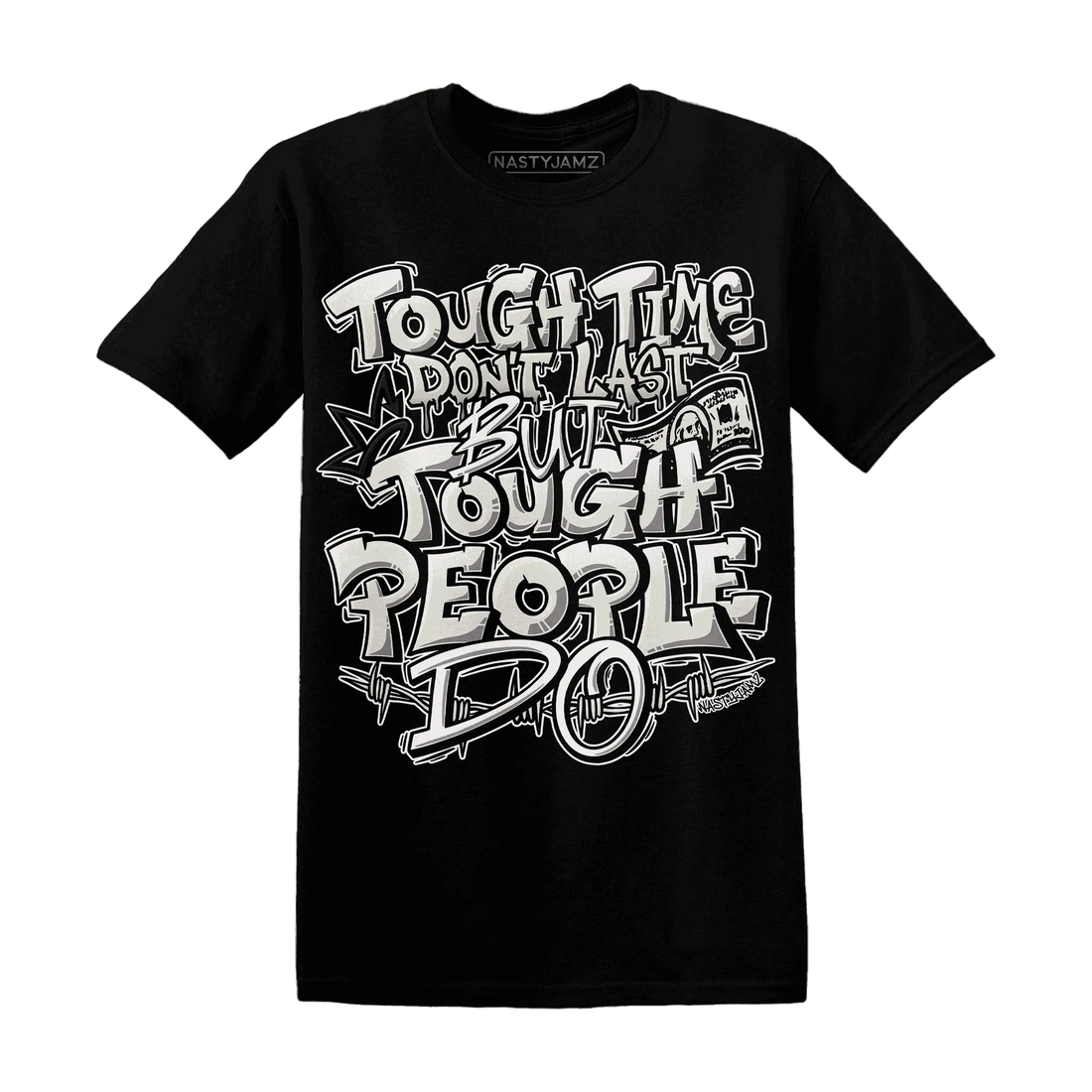 SE-Sail-5s-T-Shirt-Match-Tough-People-Never-Fall
