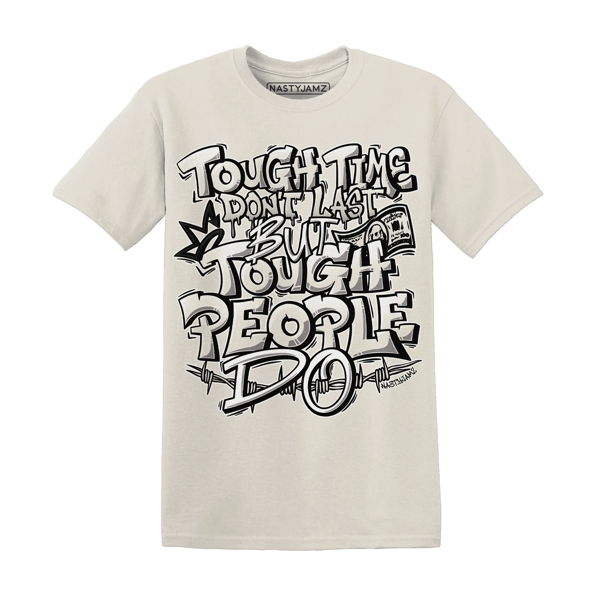 SE-Sail-5s-T-Shirt-Match-Tough-People-Never-Fall