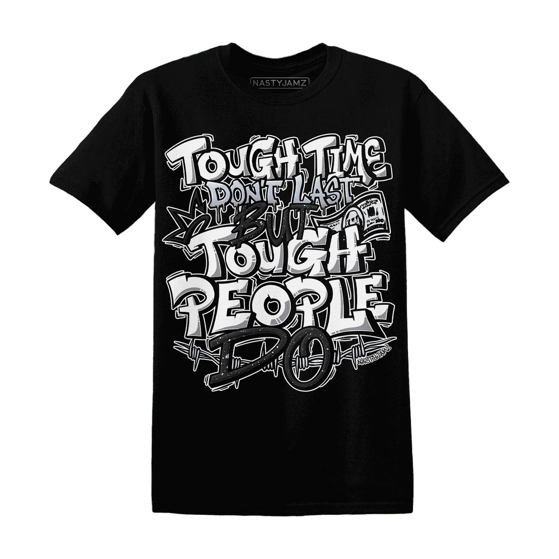 Reverse-Oreo-6s-T-Shirt-Match-Tough-People-Never-Fall