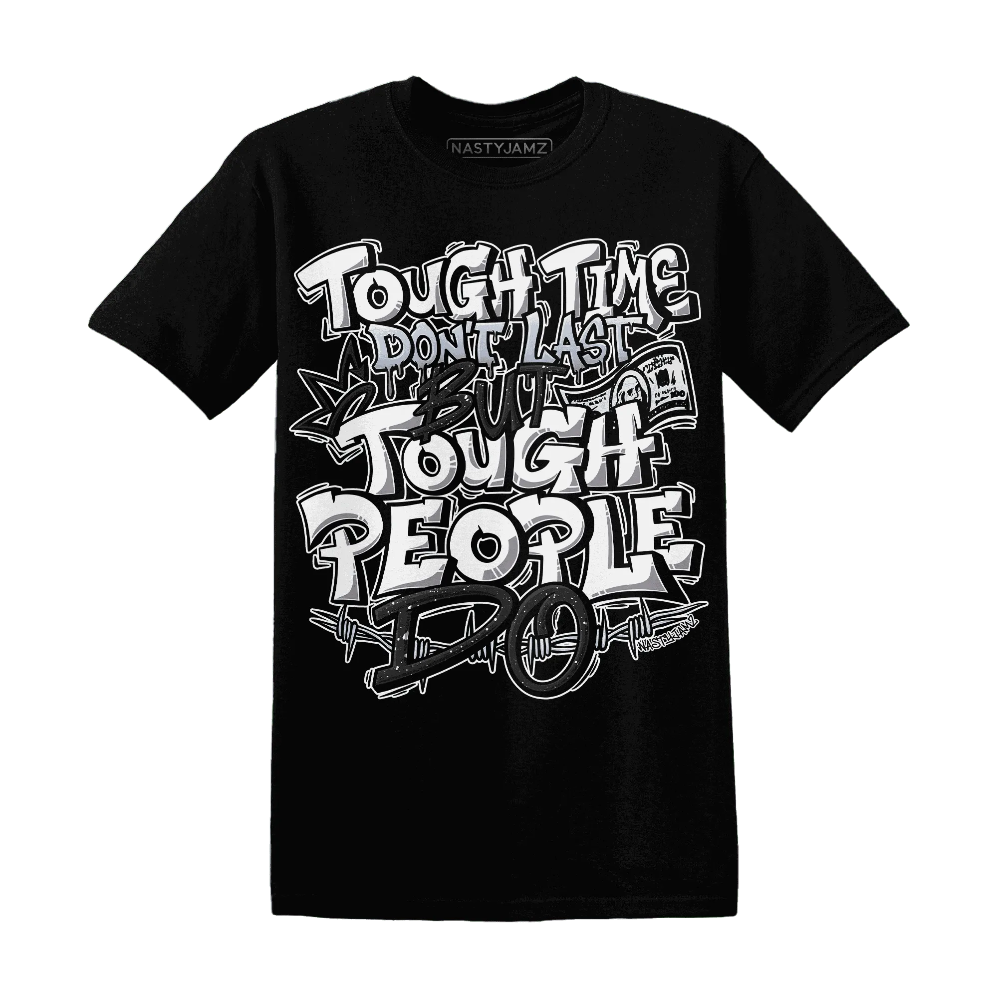 Reverse-Oreo-6s-T-Shirt-Match-Tough-People-Never-Fall