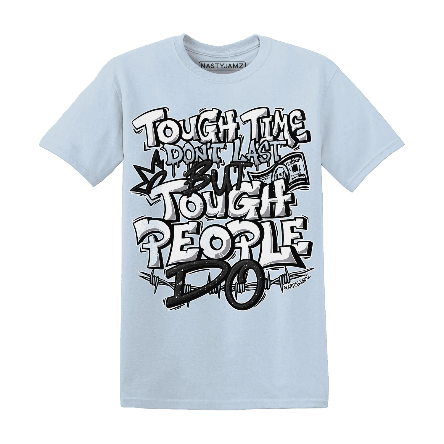 Reverse-Oreo-6s-T-Shirt-Match-Tough-People-Never-Fall