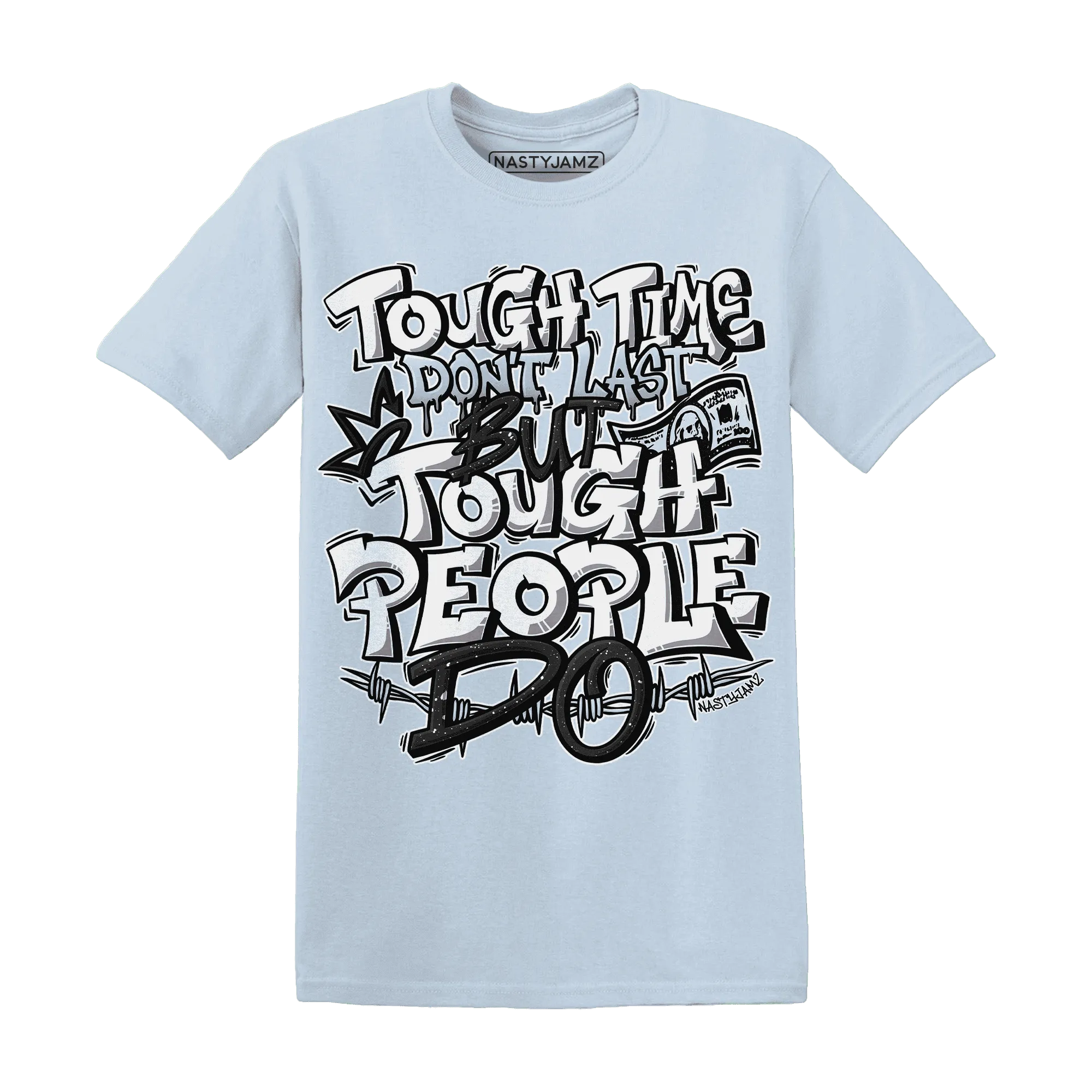 Reverse-Oreo-6s-T-Shirt-Match-Tough-People-Never-Fall