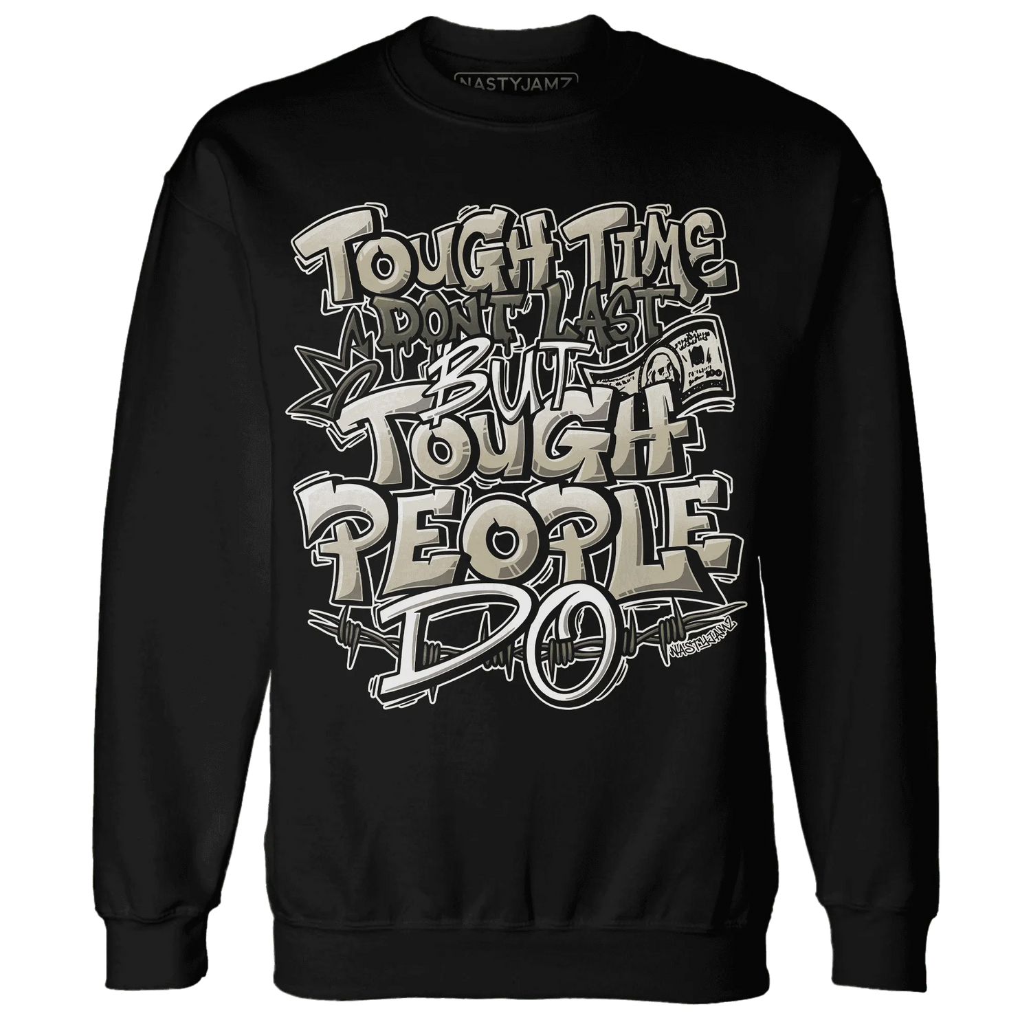 AM-1-Essential-Premium-NastyJamz-Sweatshirt-Match-Tough-People-Never-Fall