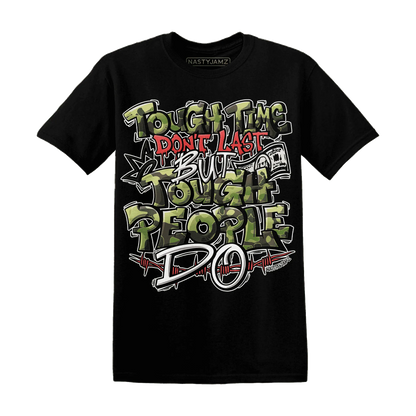 AM-90-Dark-Sage-Solar-Red-NastyJamz-T-Shirt-Match-Tough-People-Never-Fall