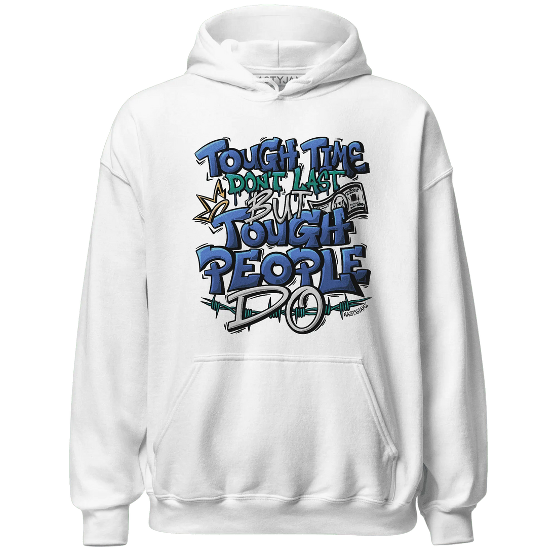 Dunk-Hyper-Royal-Malachite-NastyJamz-Hoodie-Match-Tough-People-Never-Fall