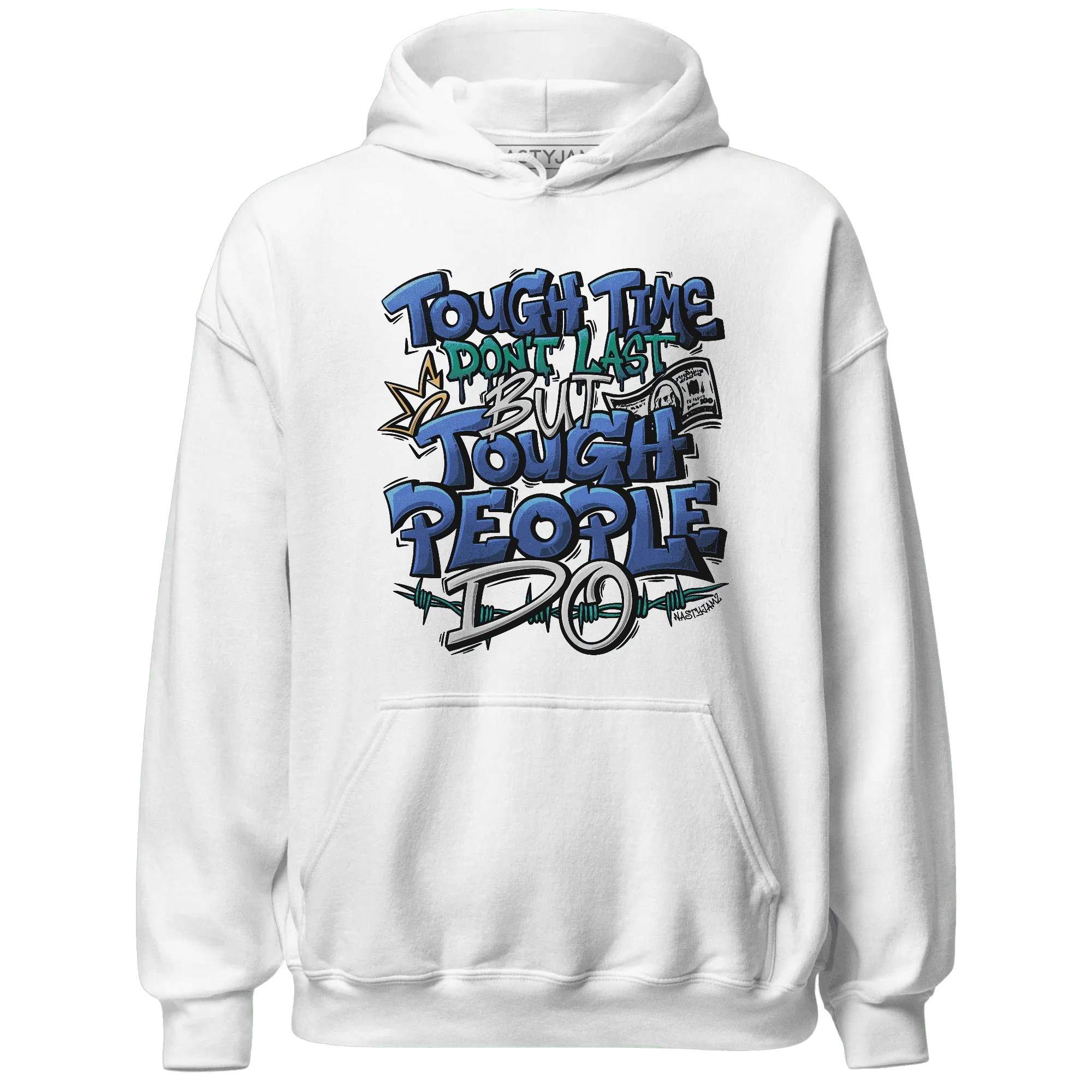 Dunk-Hyper-Royal-Malachite-NastyJamz-Hoodie-Match-Tough-People-Never-Fall