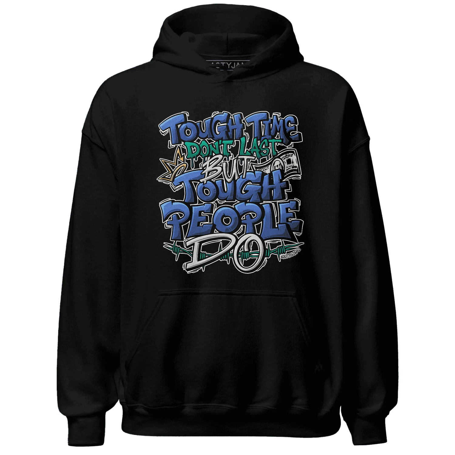 Dunk-Hyper-Royal-Malachite-NastyJamz-Hoodie-Match-Tough-People-Never-Fall