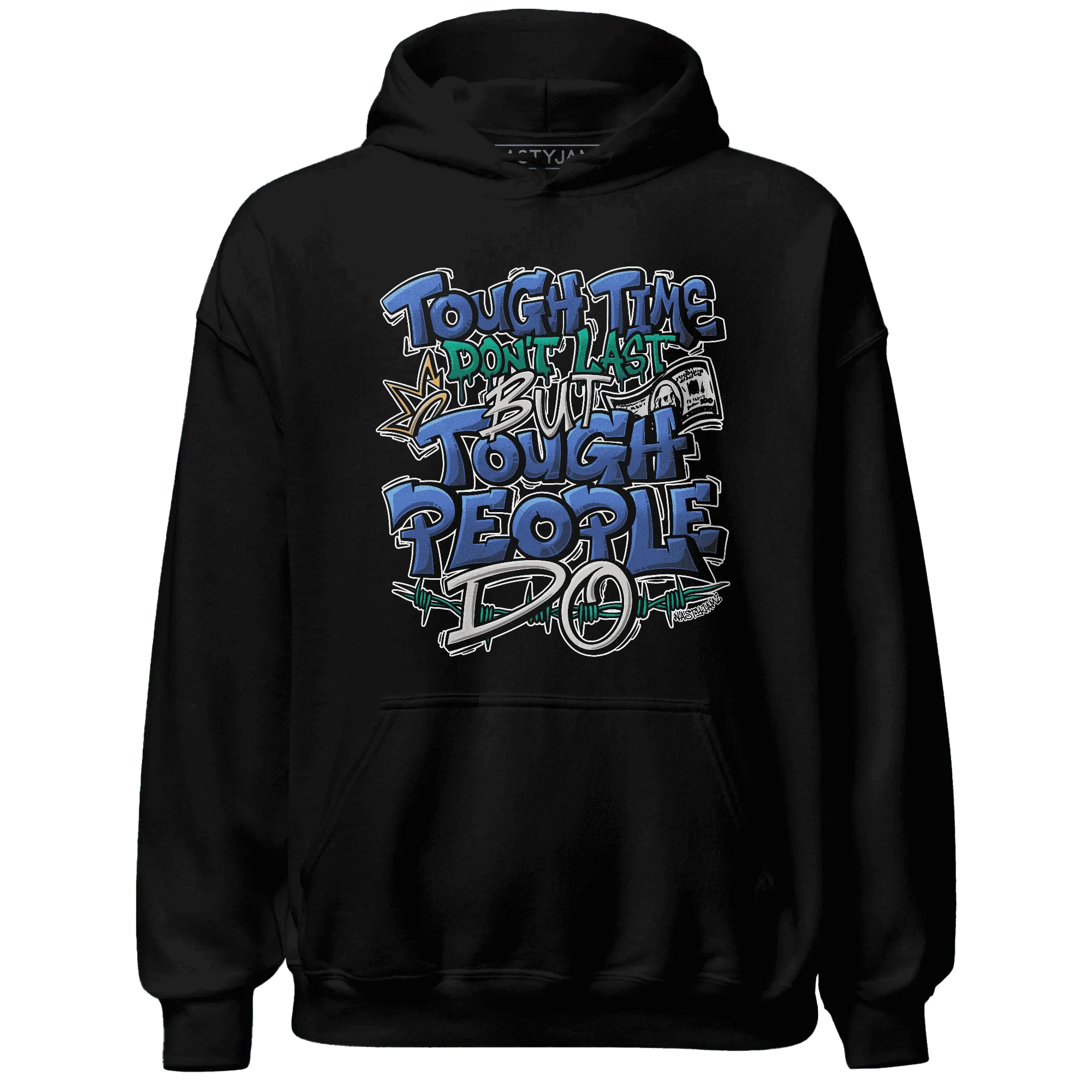 Dunk-Hyper-Royal-Malachite-NastyJamz-Hoodie-Match-Tough-People-Never-Fall