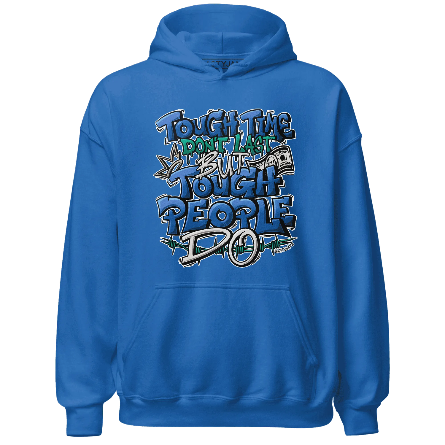 Dunk-Hyper-Royal-Malachite-NastyJamz-Hoodie-Match-Tough-People-Never-Fall