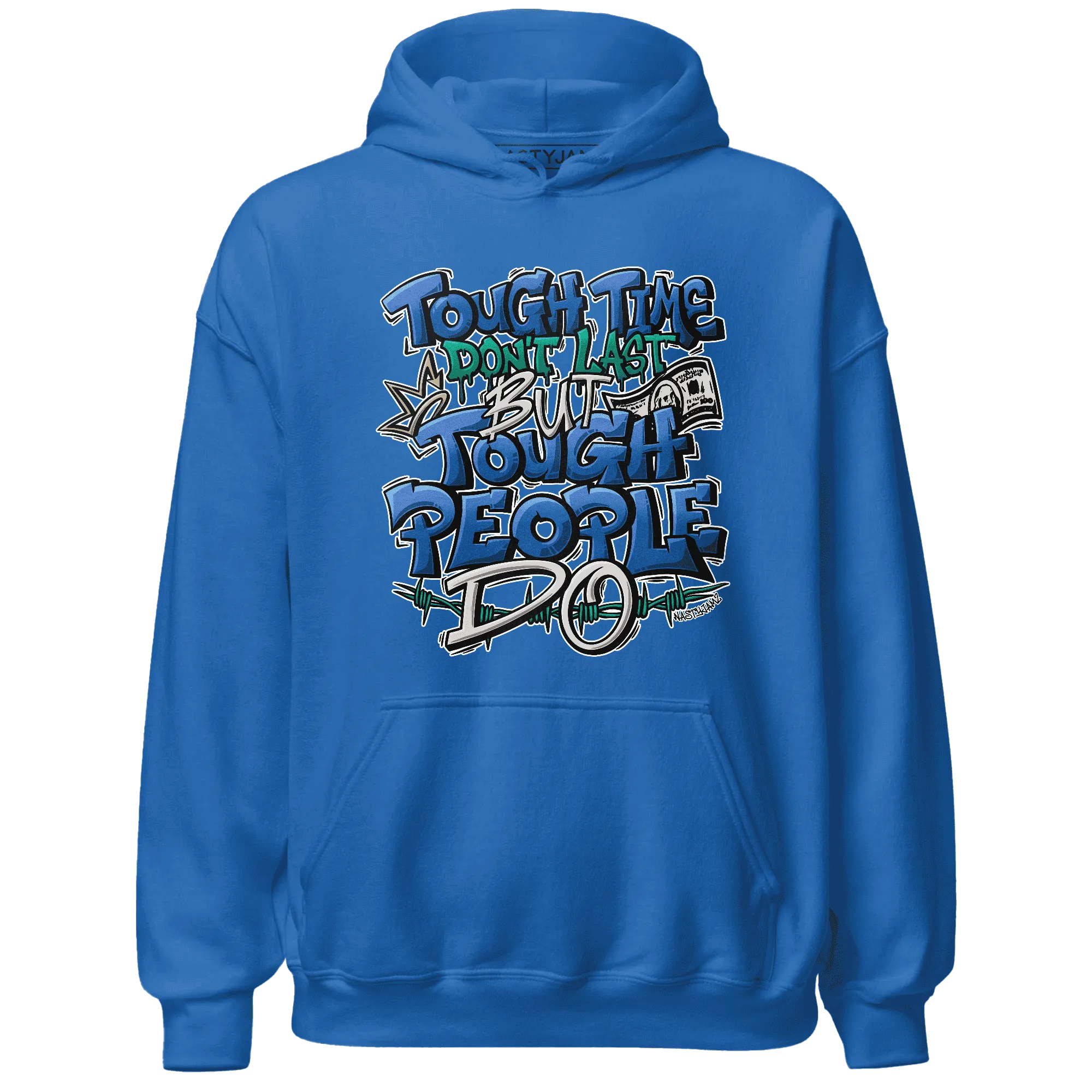 Dunk-Hyper-Royal-Malachite-NastyJamz-Hoodie-Match-Tough-People-Never-Fall