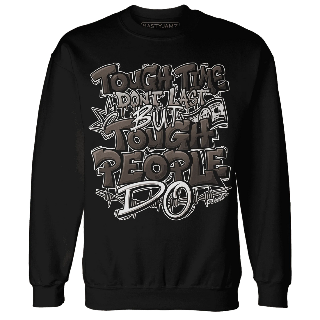 Dunk-Low-Baroque-Brown-Sweatshirt-Match-Tough-People-Never-Fall