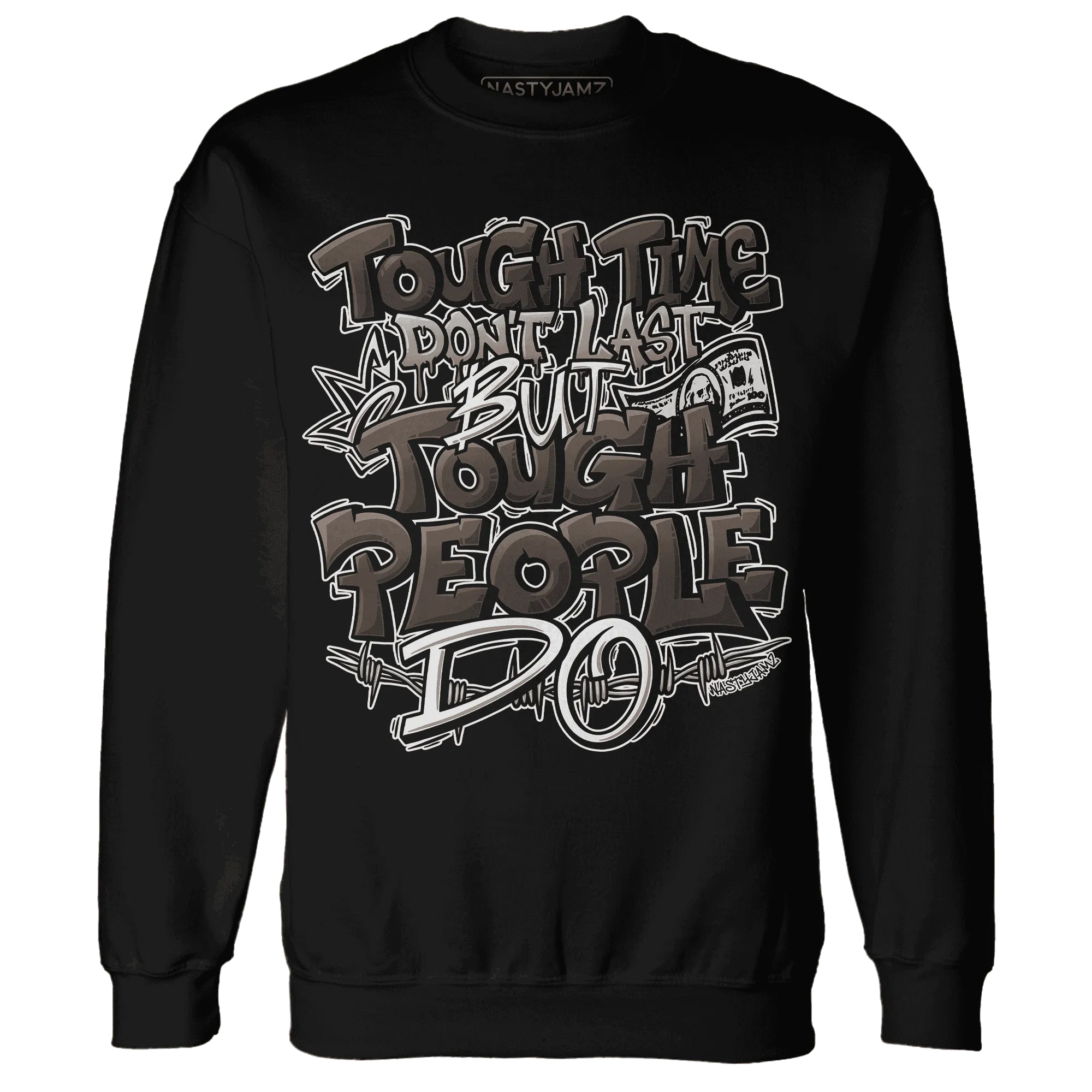 Dunk-Low-Baroque-Brown-Sweatshirt-Match-Tough-People-Never-Fall