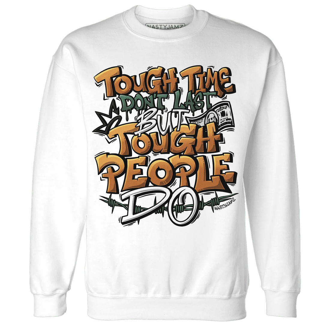 Dunk-Low-Ceramic-NastyJamz-Sweatshirt-Match-Tough-People-Never-Fall