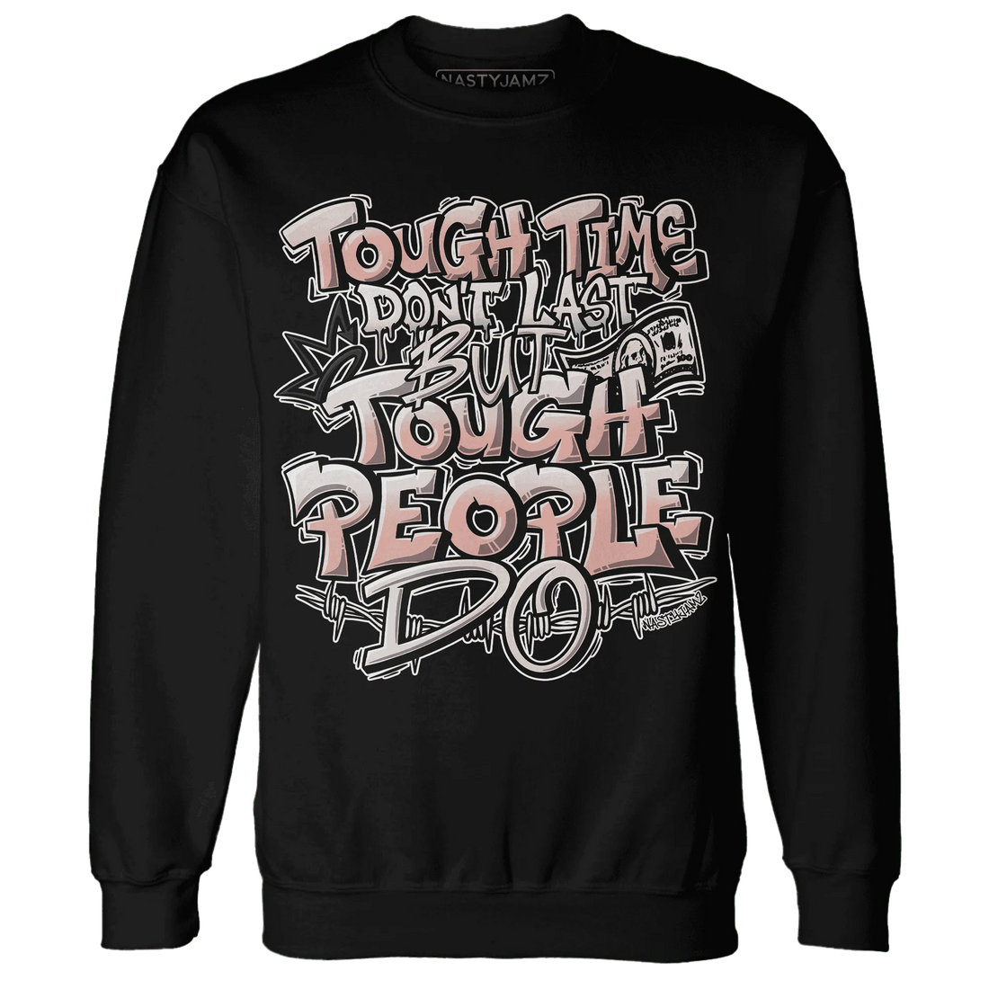 Dunk-Low-Glacier-Blue-Arctic-Orange-NastyJamz-Sweatshirt-Match-Tough-People-Never-Fall