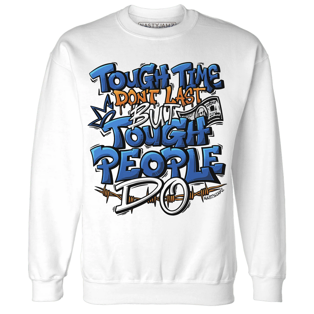 Dunk-Low-Knicks-Sweatshirt-Match-Tough-People-Never-Fall