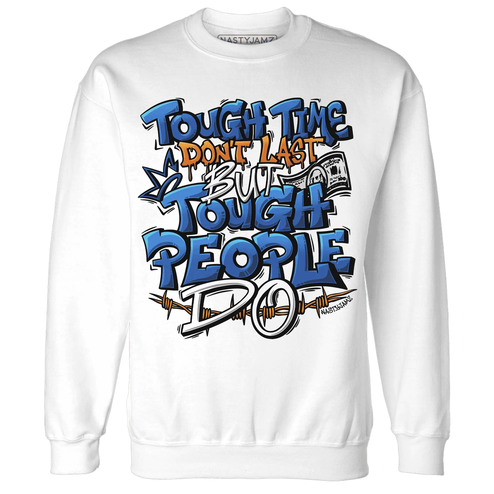 Dunk-Low-Knicks-Sweatshirt-Match-Tough-People-Never-Fall