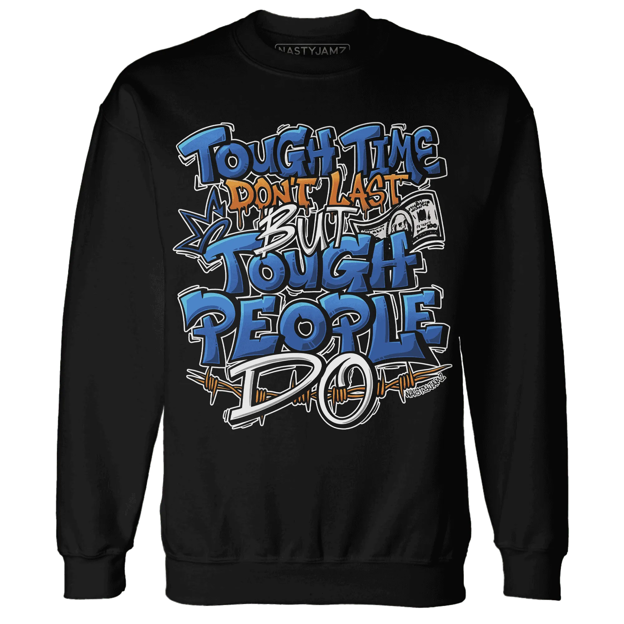 Dunk-Low-Knicks-Sweatshirt-Match-Tough-People-Never-Fall