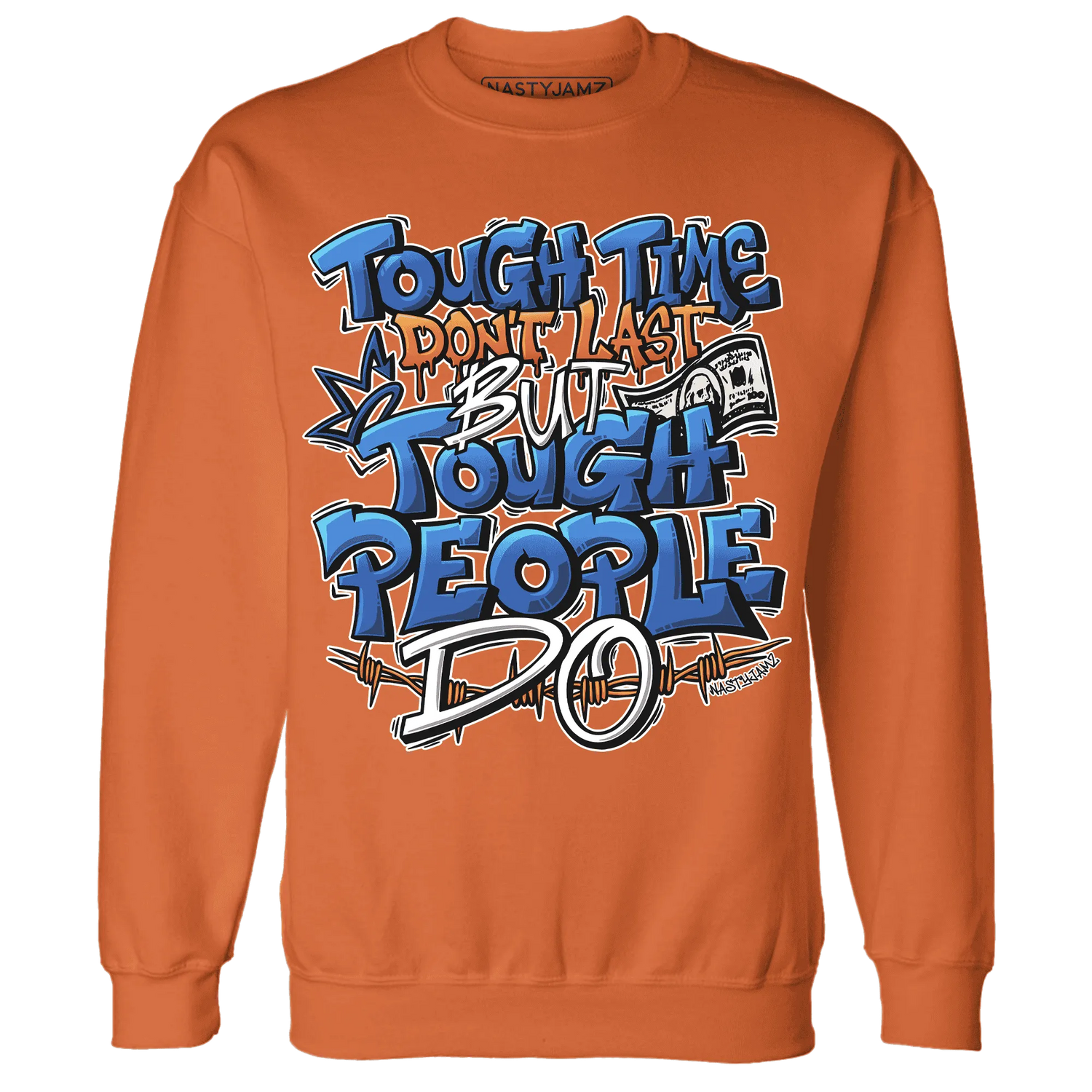 Dunk-Low-Knicks-Sweatshirt-Match-Tough-People-Never-Fall