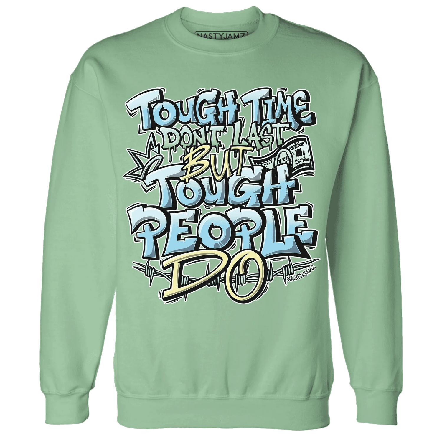 Dunk-Verdy-Visty-NastyJamz-Sweatshirt-Match-Tough-People-Never-Fall
