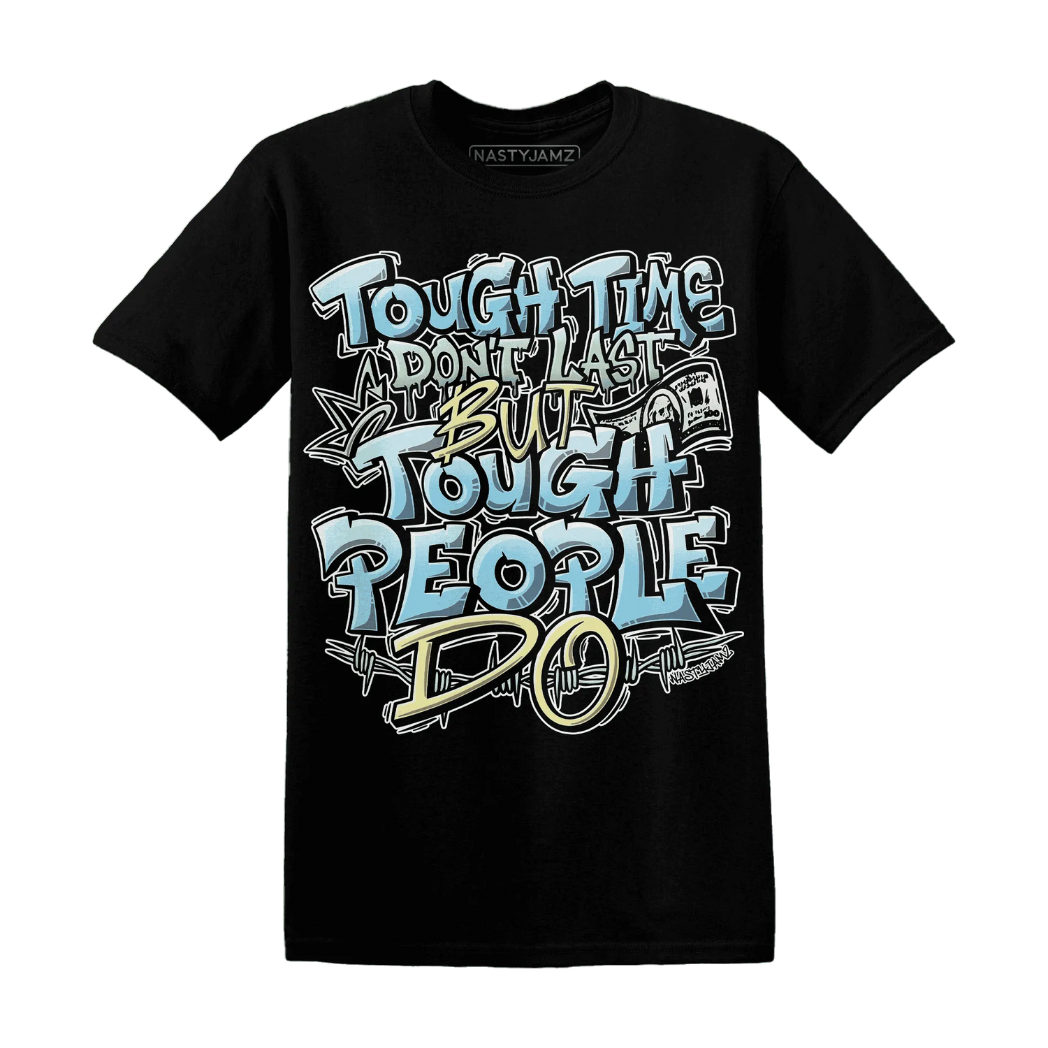 Dunk-Verdy-Visty-NastyJamz-T-Shirt-Match-Tough-People-Never-Fall