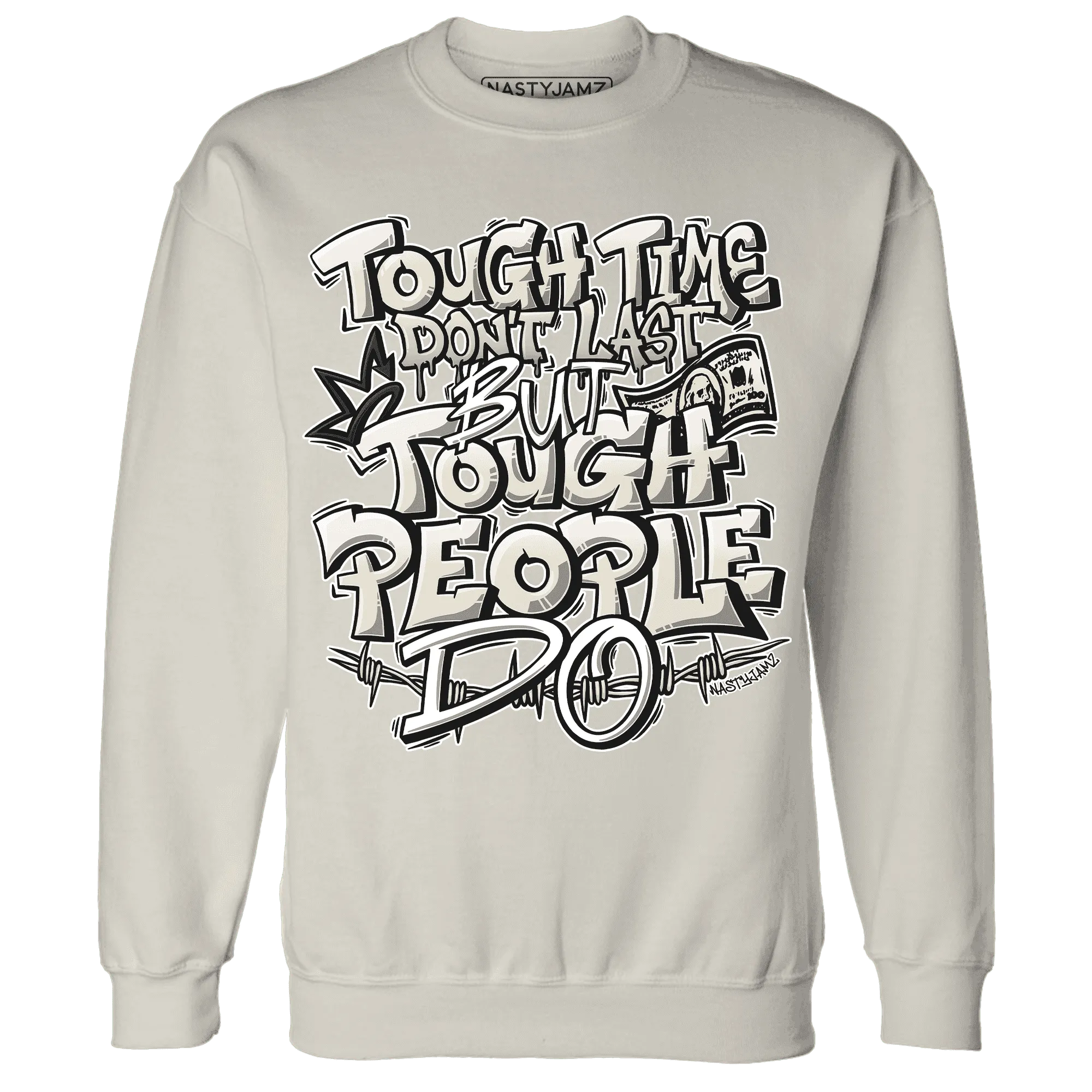 Gratitude-11s-Sweatshirt-Match-Tough-People-Never-Fall
