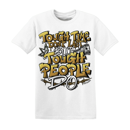 Wheat-13s-T-Shirt-Match-Tough-People-Never-Fall