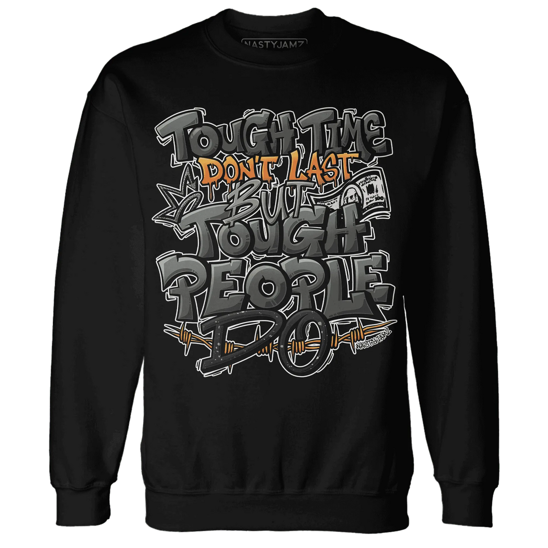 Fear-Pack-3s-Sweatshirt-Match-Tough-People-Never-Fall