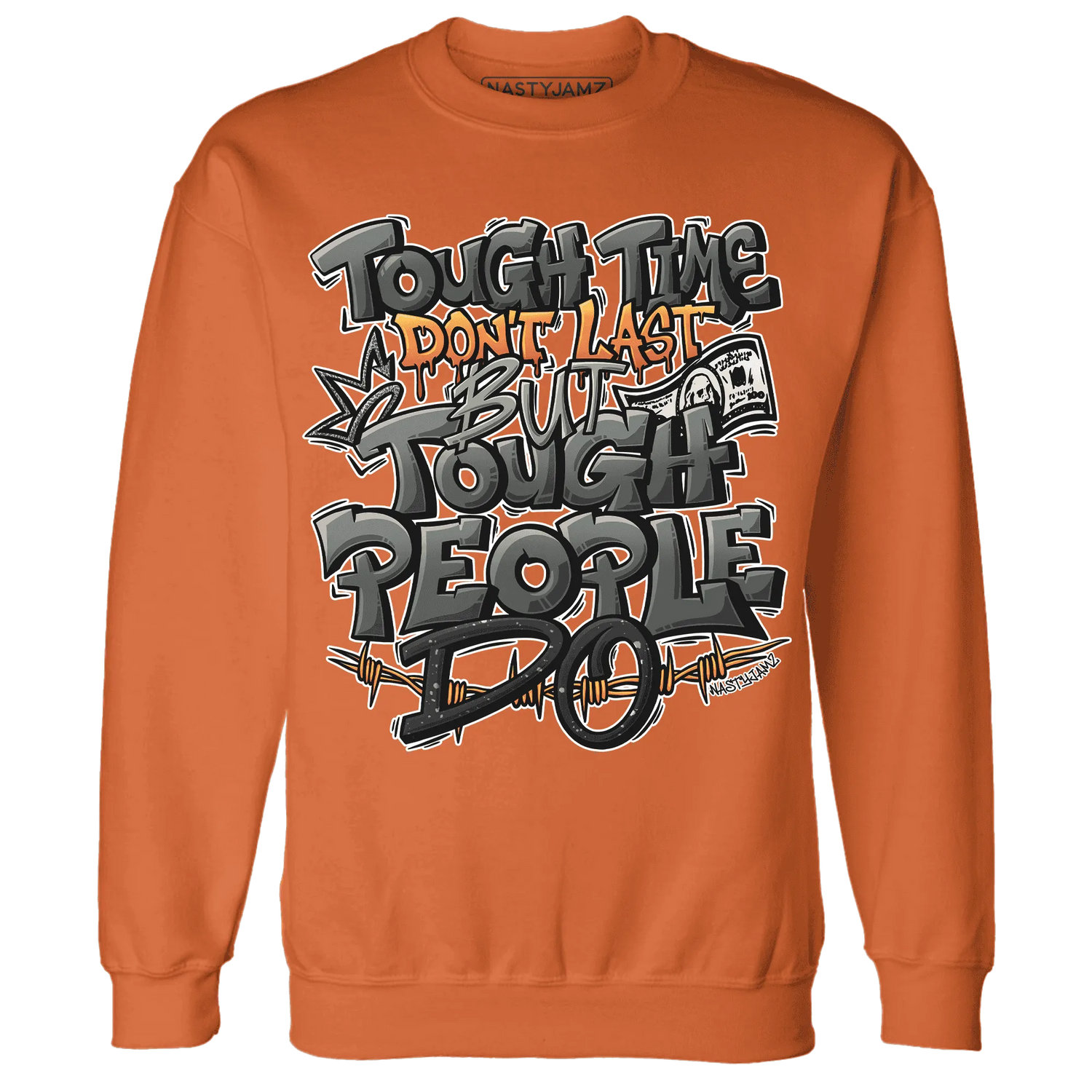 Fear-Pack-3s-Sweatshirt-Match-Tough-People-Never-Fall