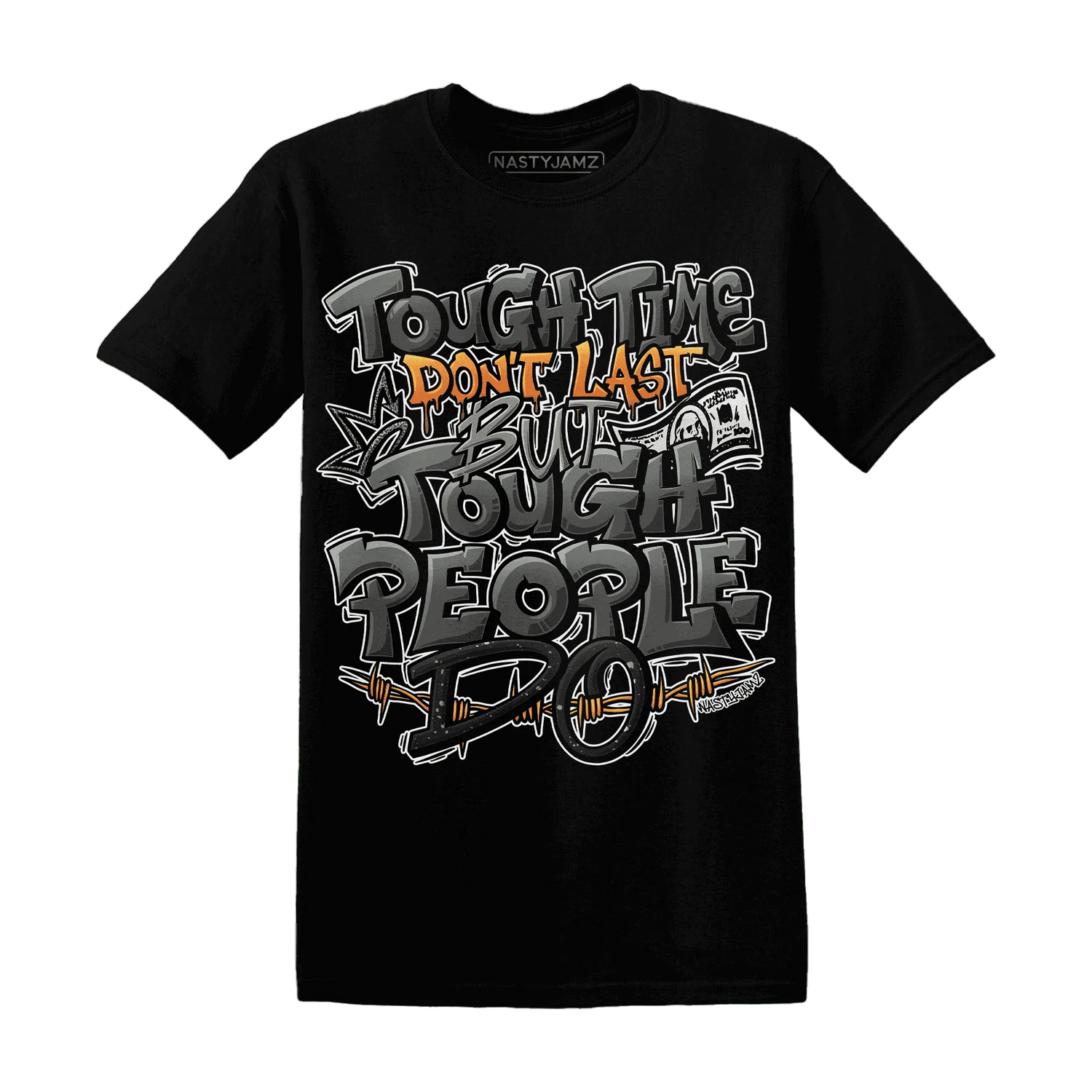 Fear-Pack-3s-T-Shirt-Match-Tough-People-Never-Fall