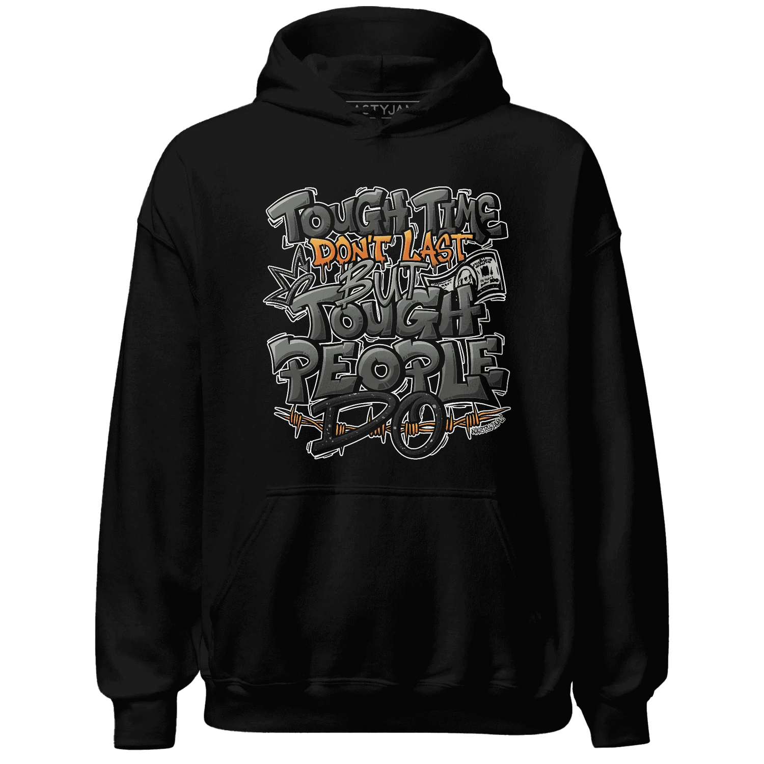Fear-Pack-3s-Hoodie-Match-Tough-People-Never-Fall