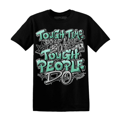 Green-Glow-3s-T-Shirt-Match-Tough-People-Never-Fall
