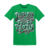 Green-Glow-3s-T-Shirt-Match-Tough-People-Never-Fall
