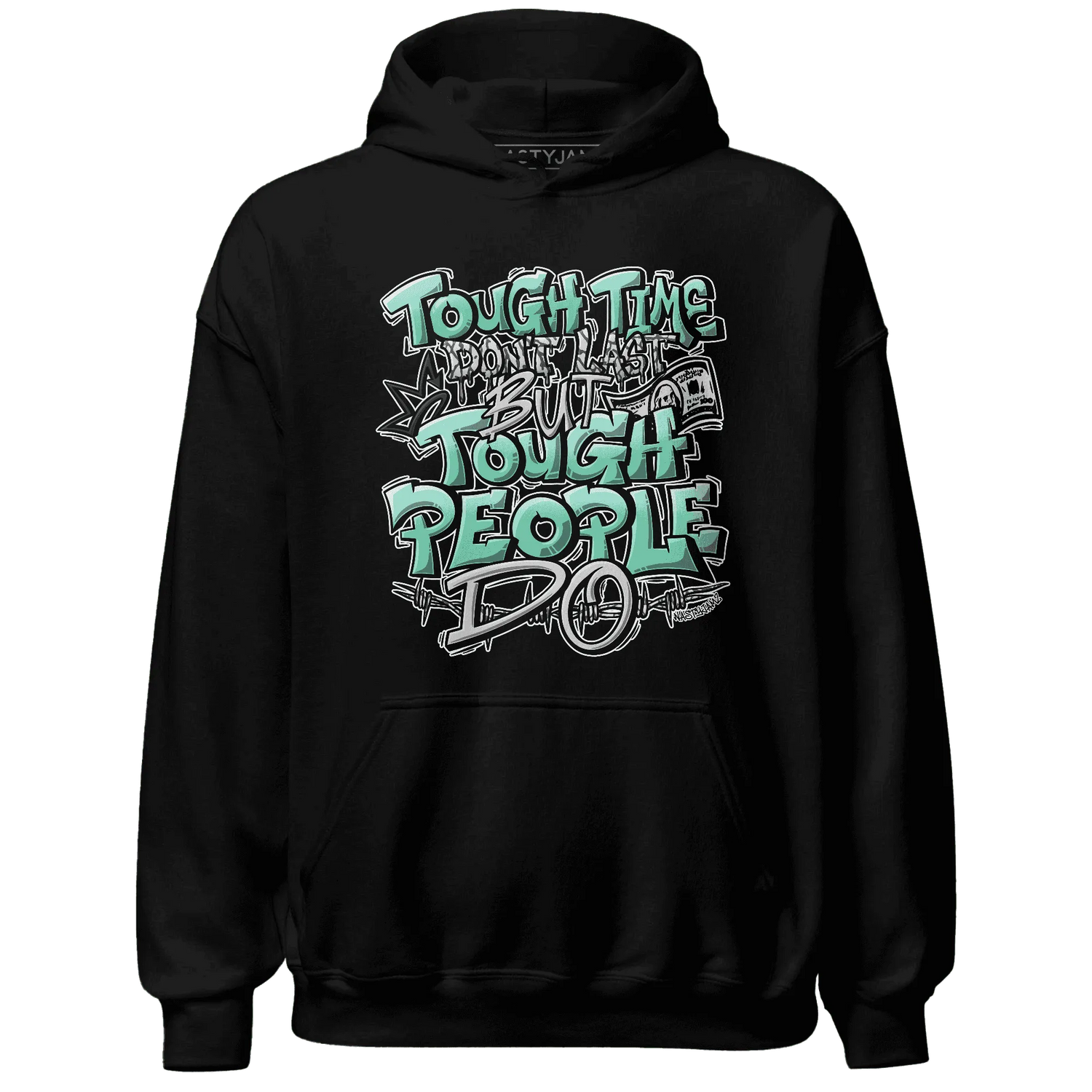 Green-Glow-3s-Hoodie-Match-Tough-People-Never-Fall
