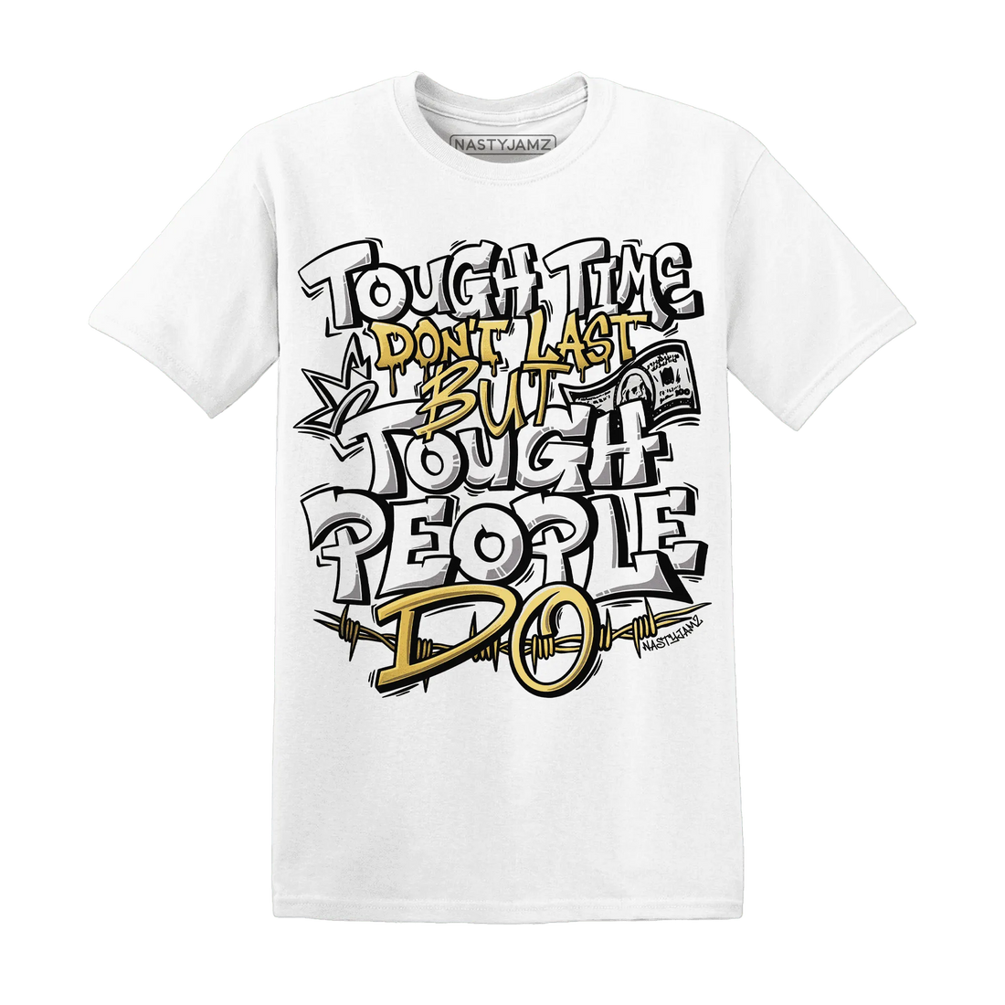 Sail-4s-T-Shirt-Match-Tough-People-Never-Fall