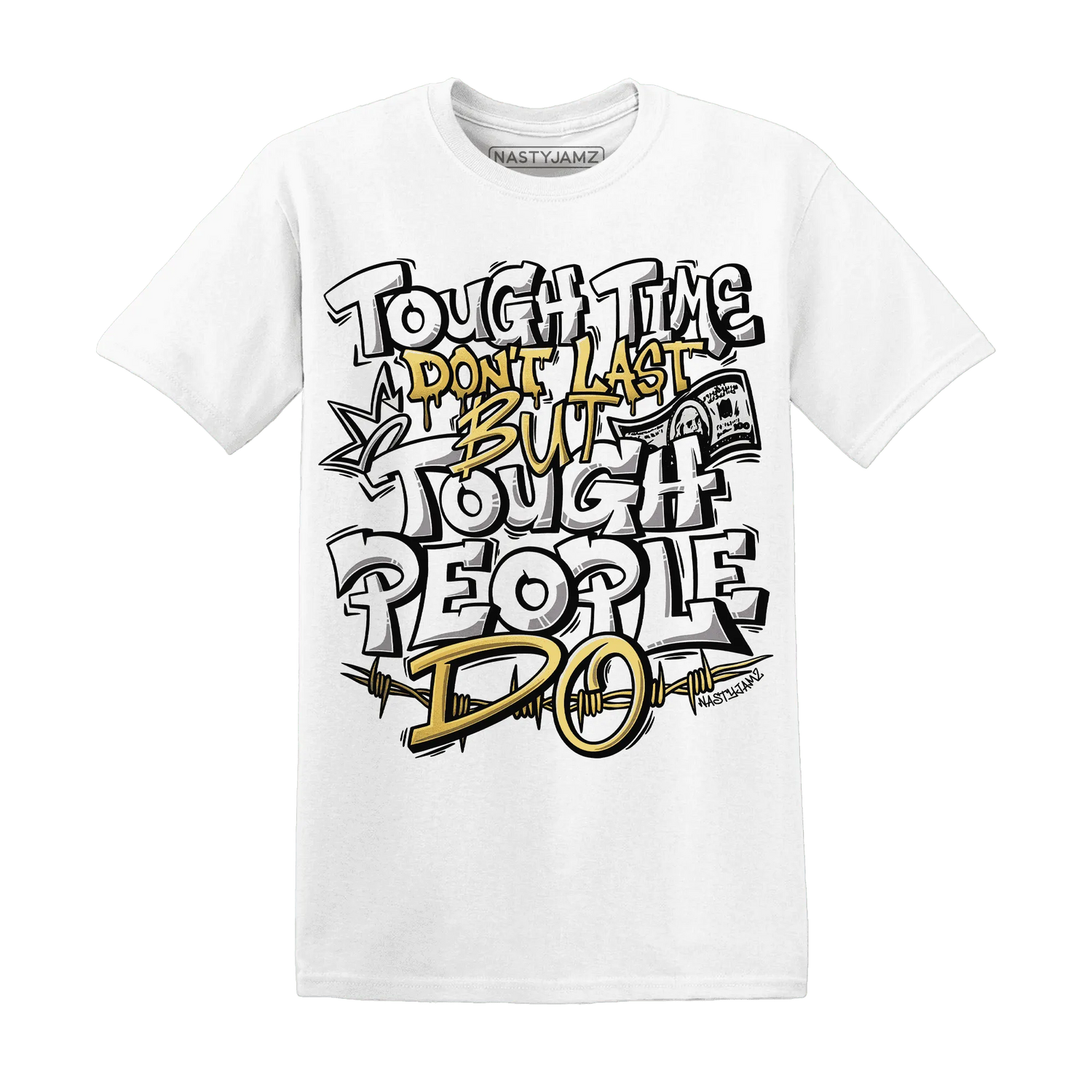 Sail-4s-T-Shirt-Match-Tough-People-Never-Fall