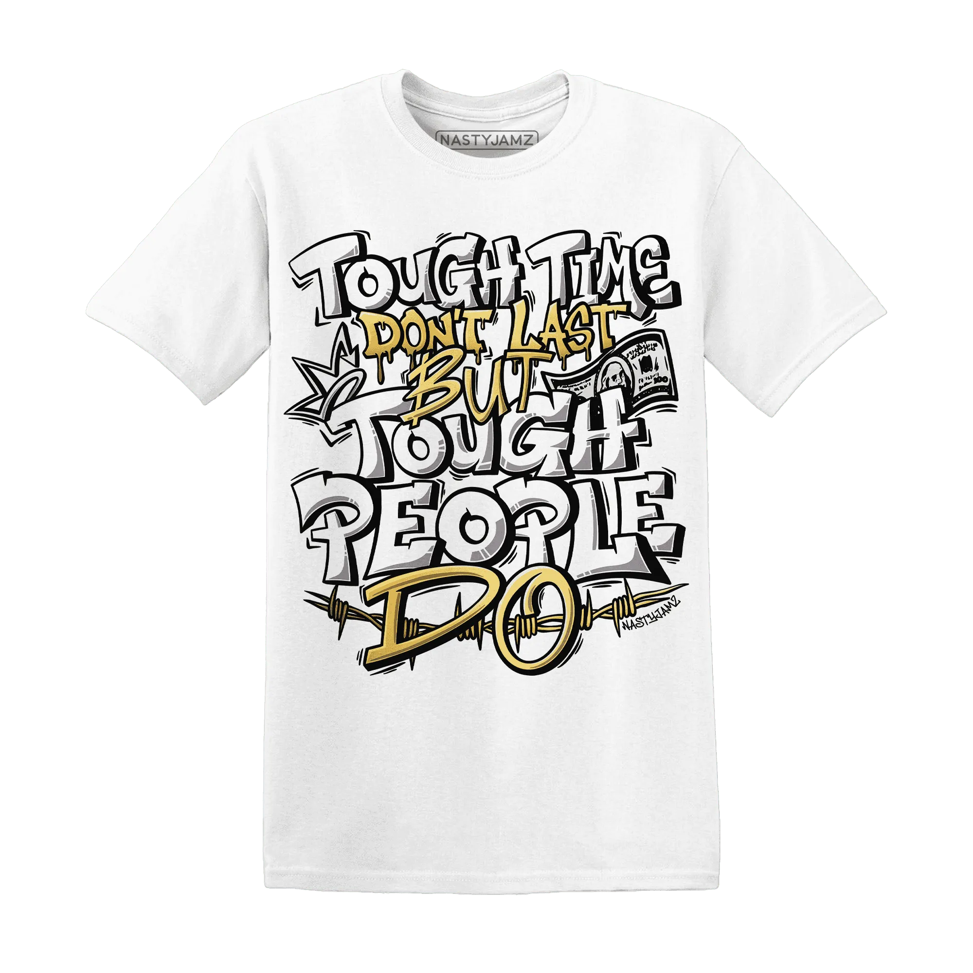 Sail-4s-T-Shirt-Match-Tough-People-Never-Fall