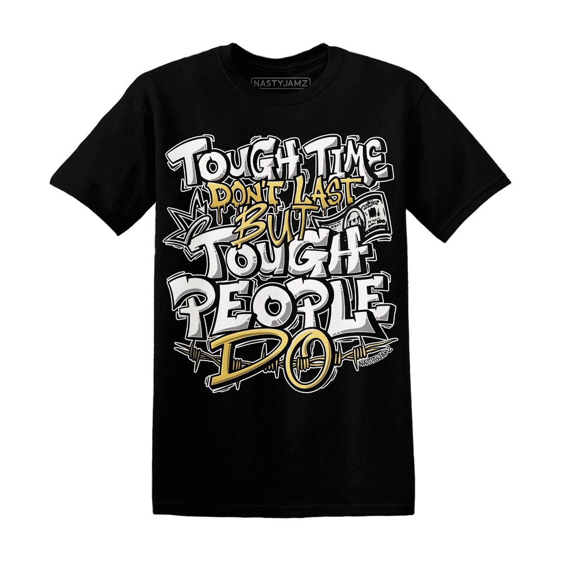 Sail-4s-T-Shirt-Match-Tough-People-Never-Fall