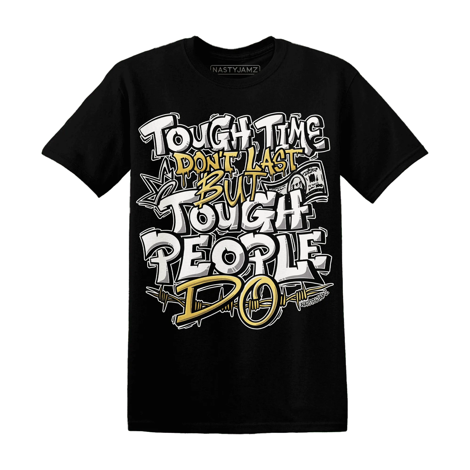 Sail-4s-T-Shirt-Match-Tough-People-Never-Fall